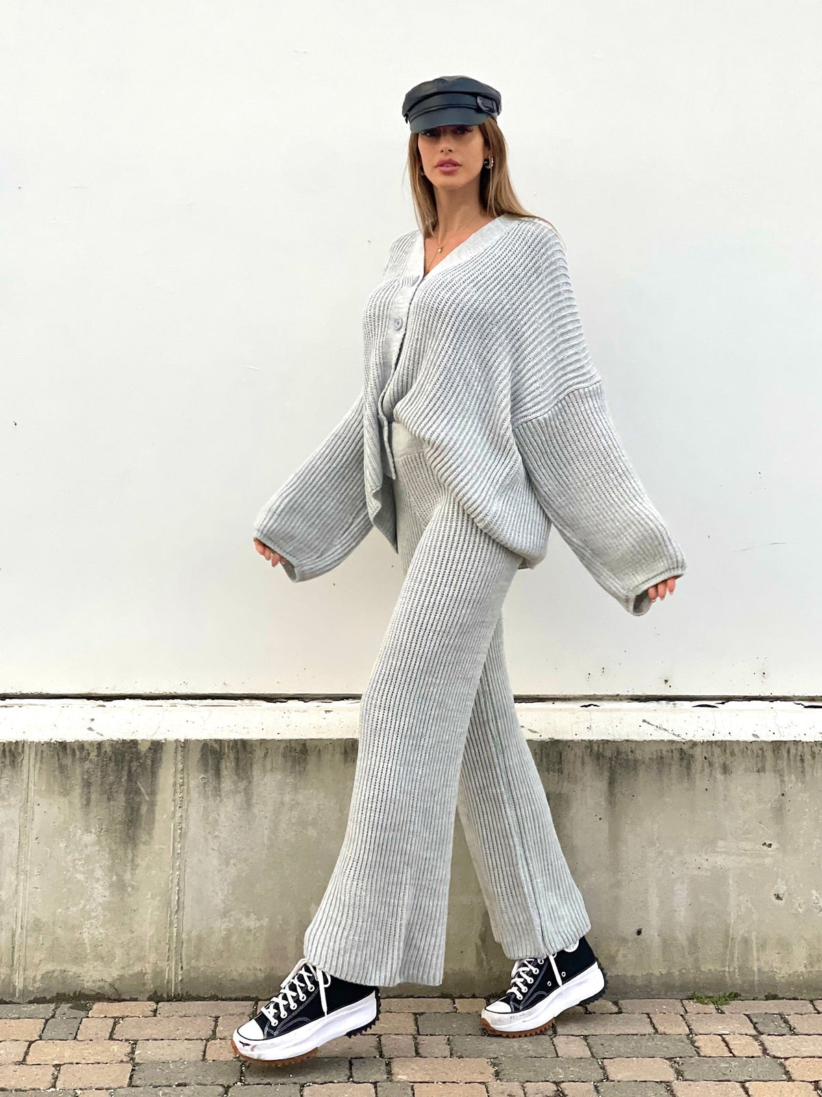 Completo Matchy grigio chiaro