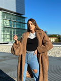 Cappotto Teddy Camel e pochette