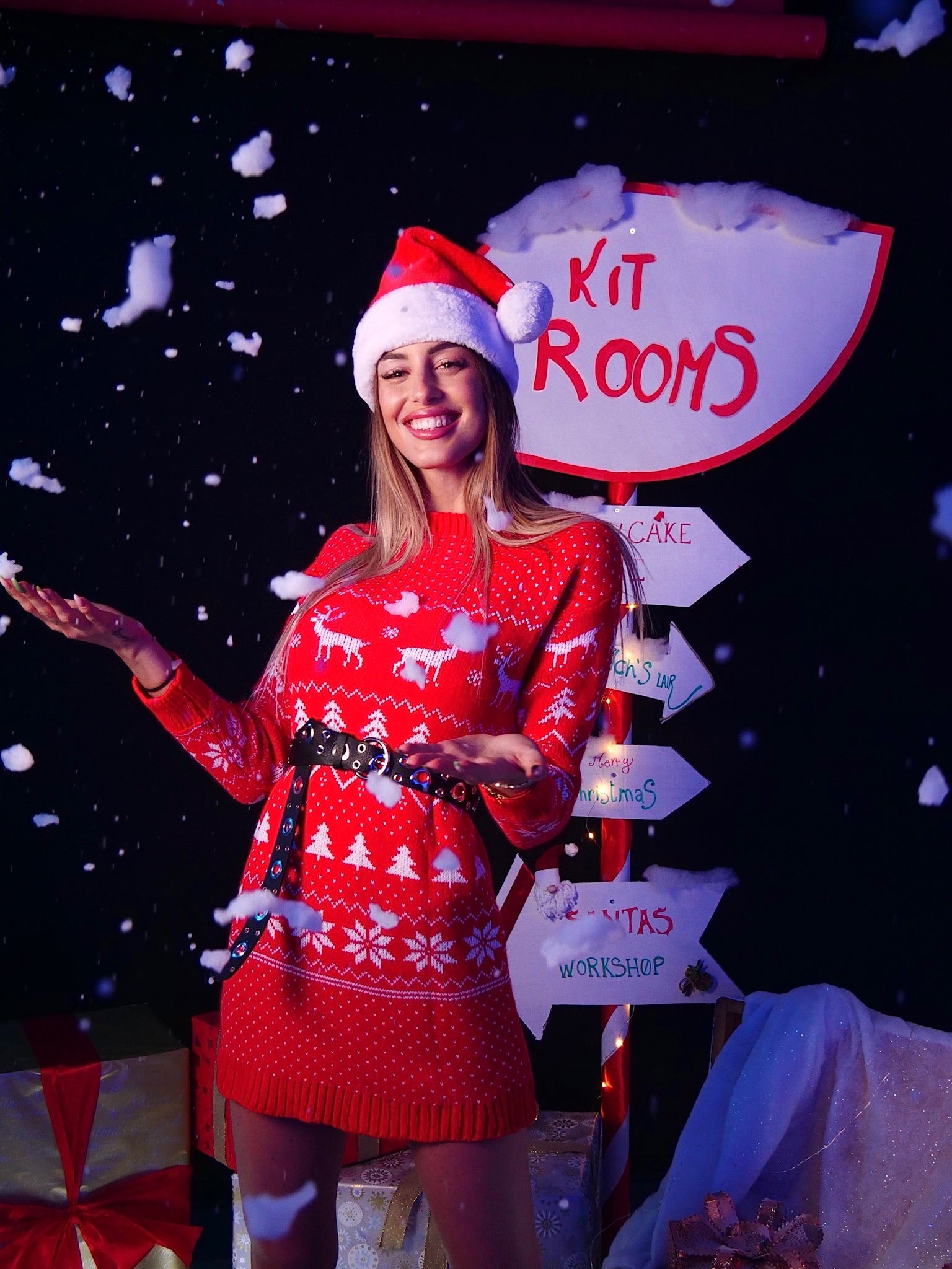 Abito Christmas rosso