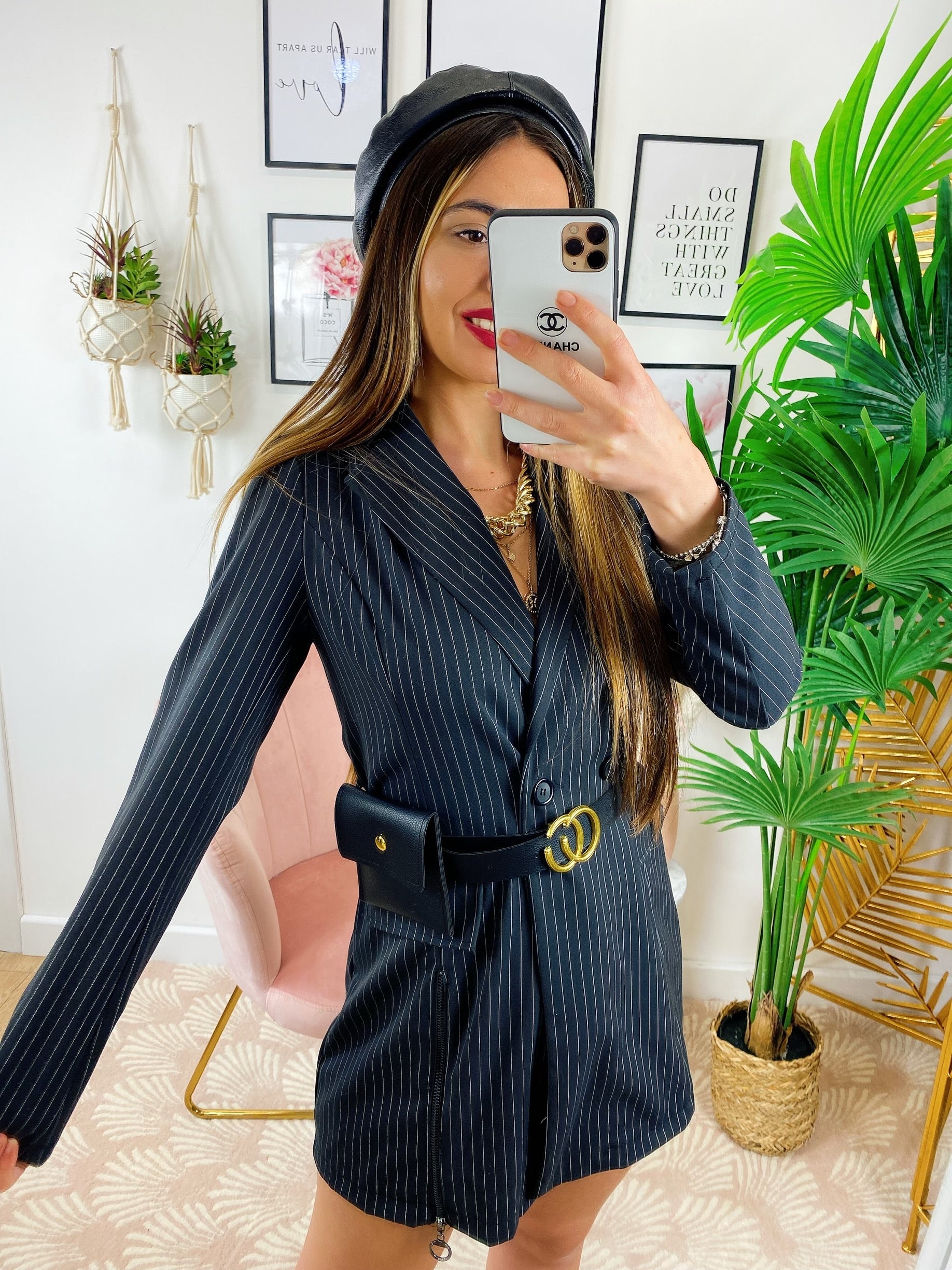 Abito Blazer A righe
