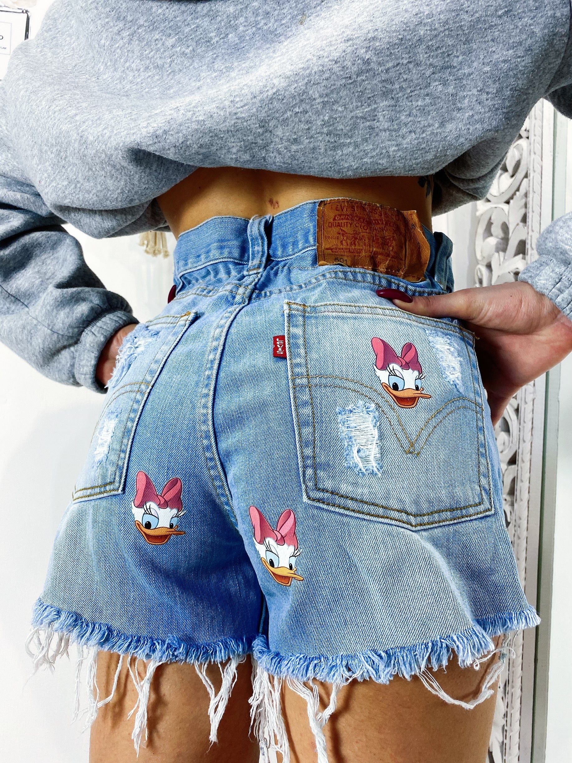 Levi’s Vintage bagno chiaro con stampe
