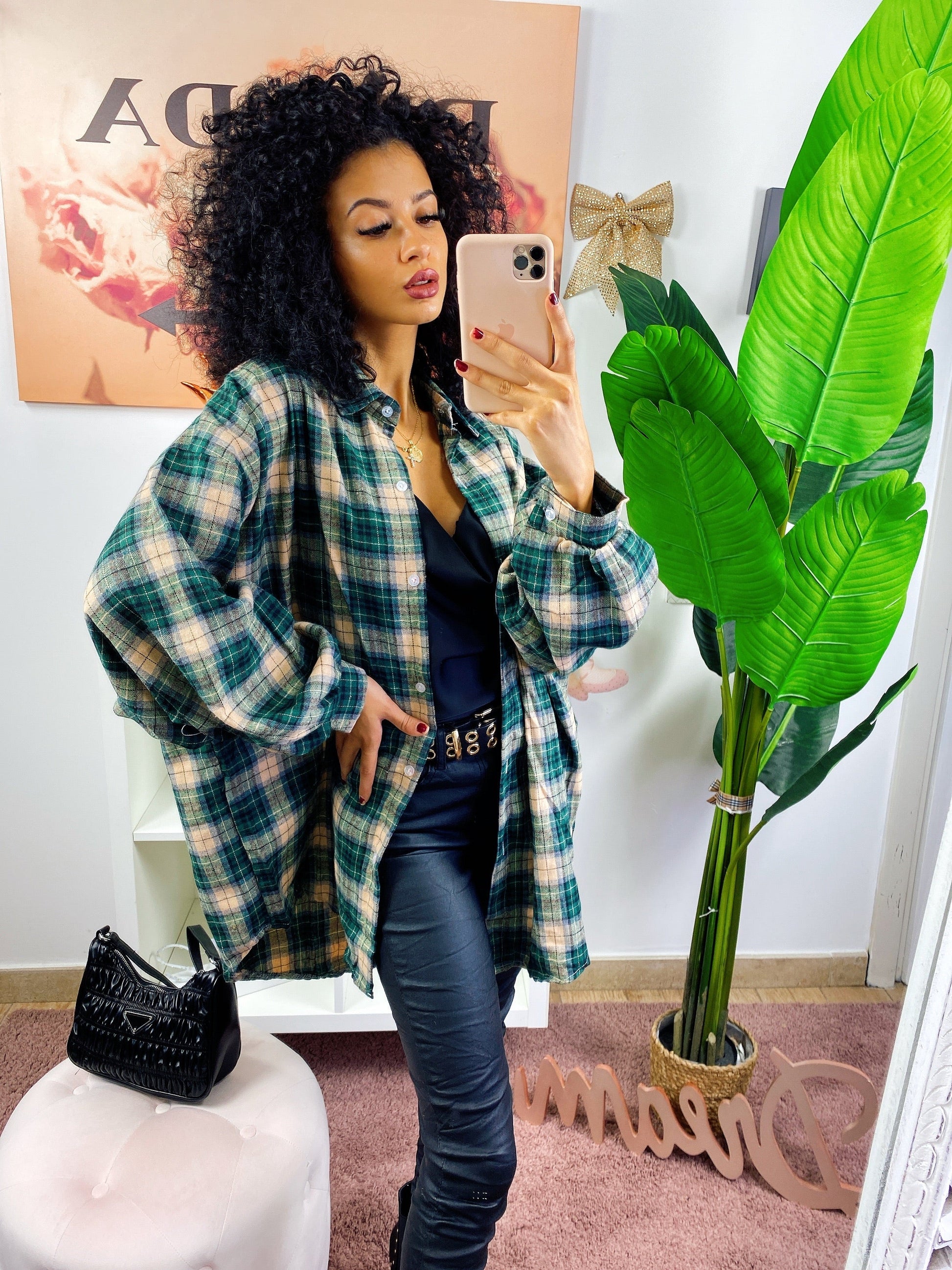 Maxi camicia tessuto leggero