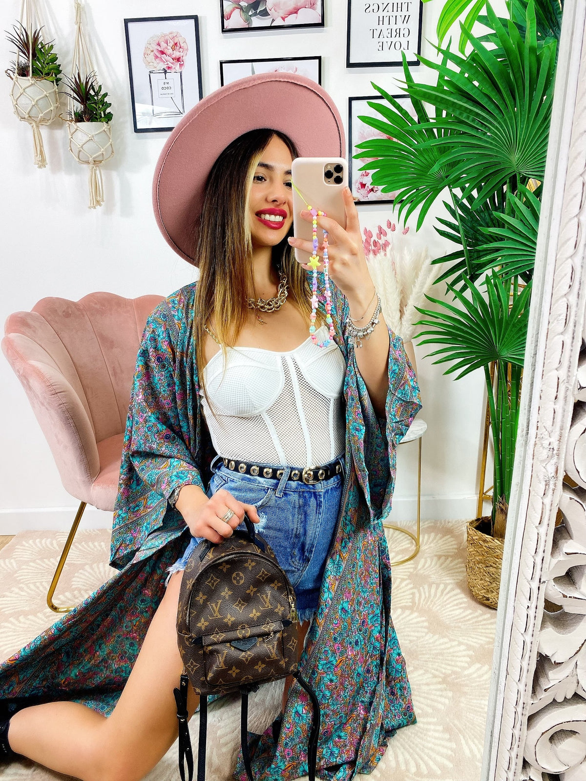 Kimono Tiffany rosa