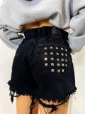 Short Levi’s Vintage con Borchie Nero
