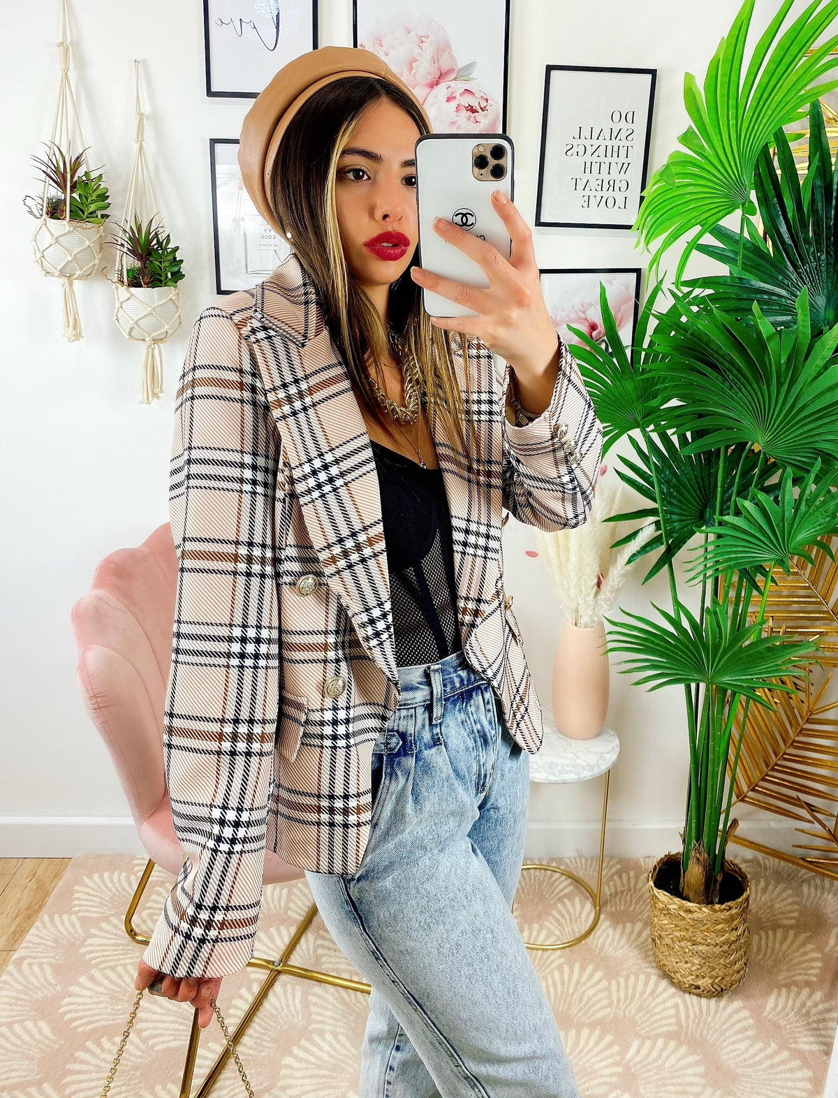 Blazer Paris check