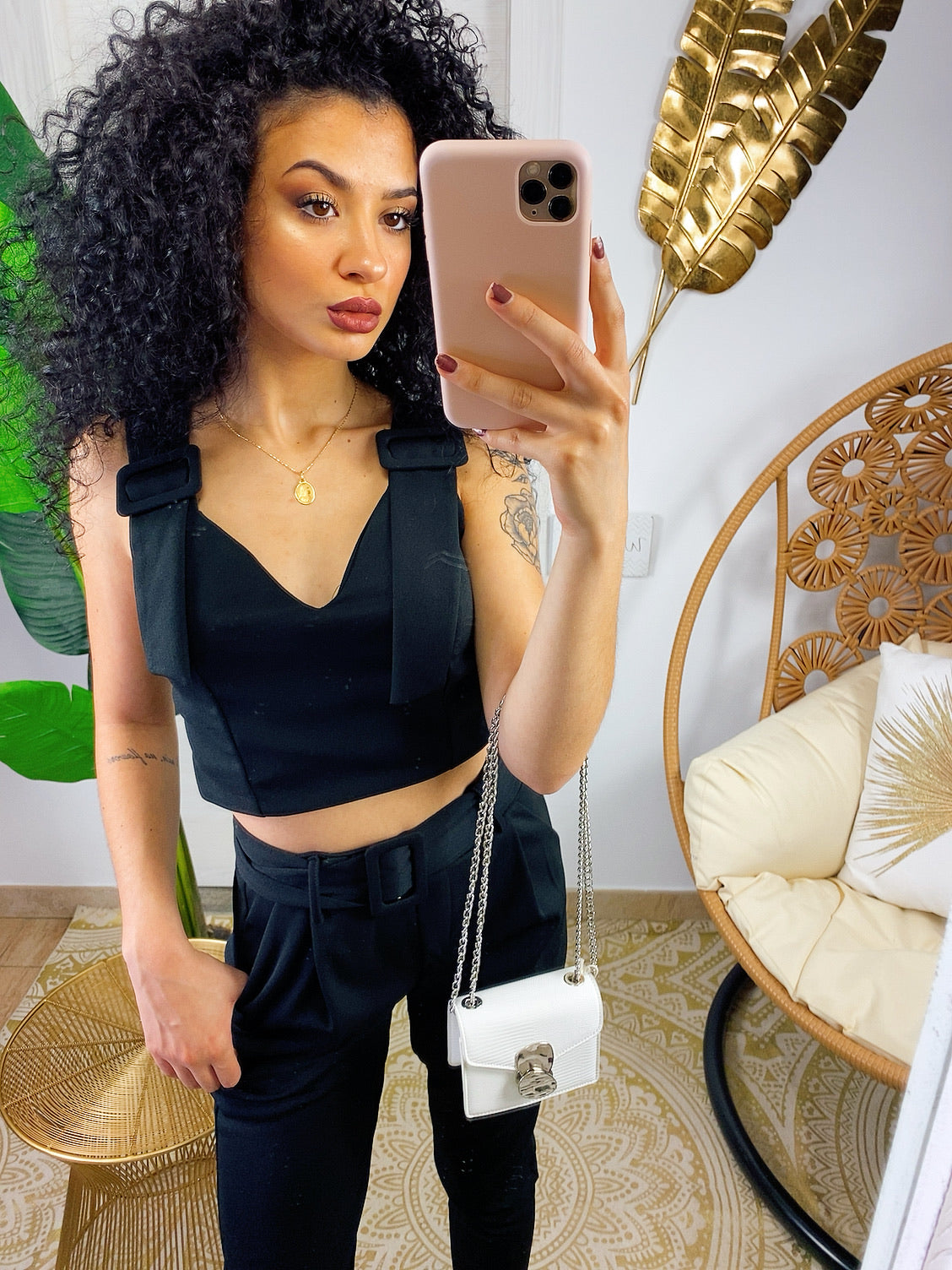 Completo top e pantalone