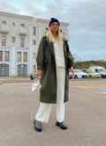 Cappotto verde militare