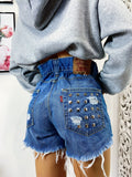 Short Levi’s Vintage con Borchie bagno medio