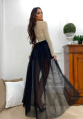 Gonna in tulle nera