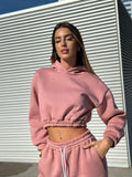 Tuta sportiva due pezzi rosa