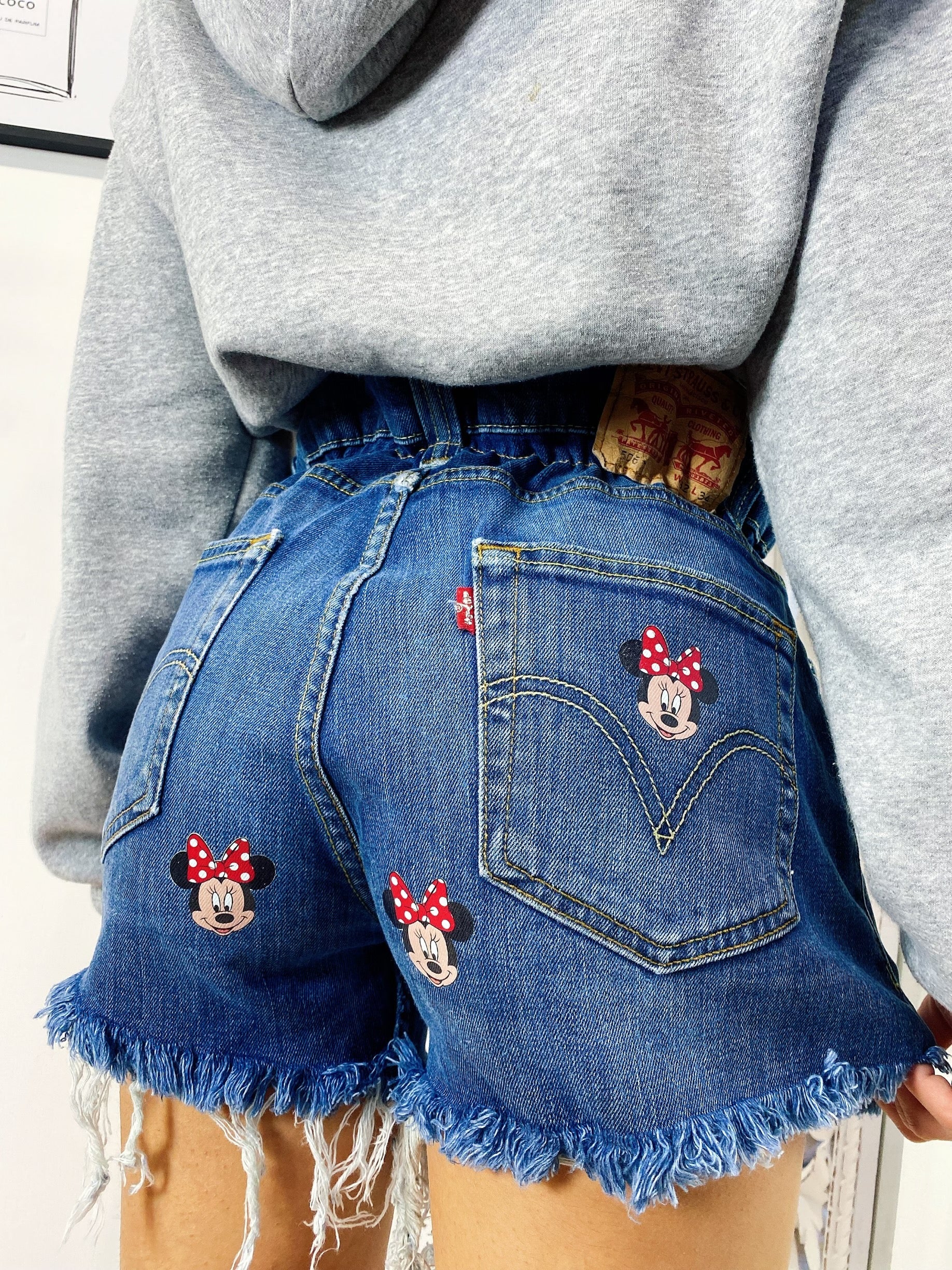 Short Levi’s Vintage bagno scuro con stampe