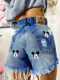 Short Levi’s Vintage con stampa topolino bagno medio