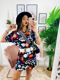 Maxi maglia cartoon Nera