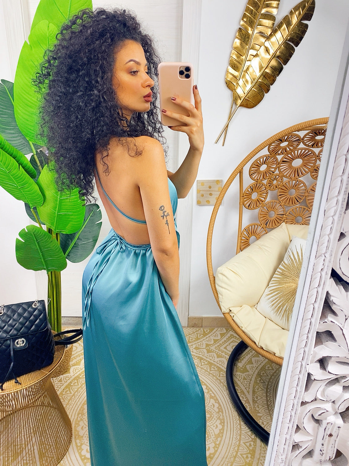 Dress Afrodite Verdeacqua