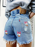 Short Levi’s Vintage con stampa Paperina bagno medio