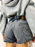 Levi’s Vintage grigio con borchie