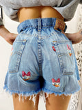 Short Levi’s Vintage con stampa Paperina bagno medio