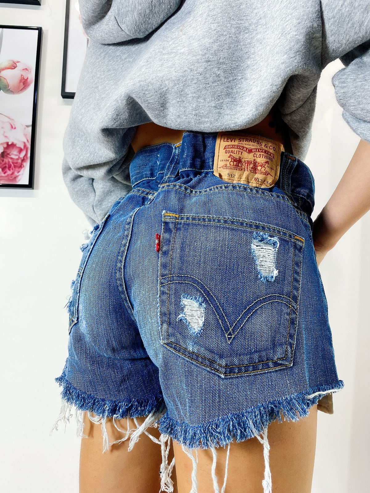 Levi’s Vintage bagno scuro semplice