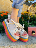 Sandalo multicolor