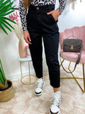 Jeans a vita alta Black Ballon