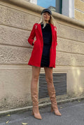 Cappotto autumn Rosso