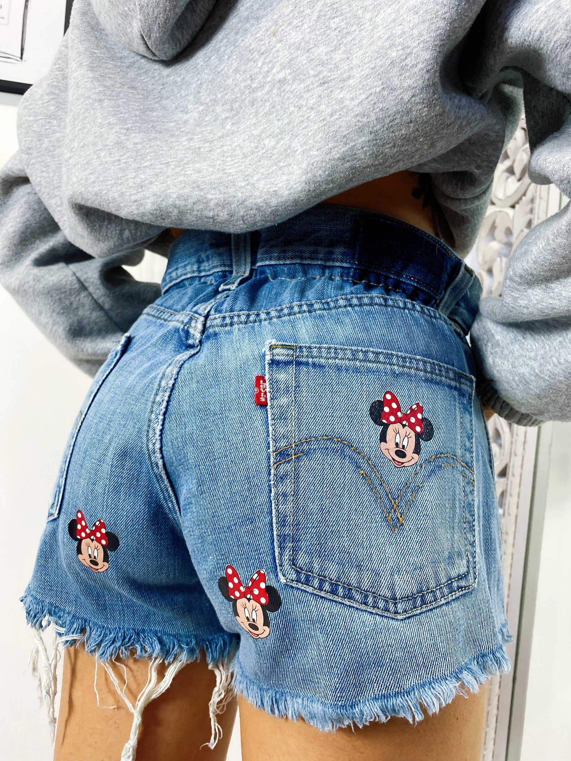 Short Levi’s Vintage bagno chiaro con stampe