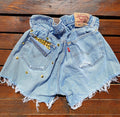 Short Vintage Levi’s basic chiaro