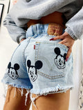 Short Levi’s Vintage bagno chiaro con stampe