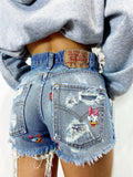 Short Levi’s Vintage con stampa Paperina bagno medio/chiaro