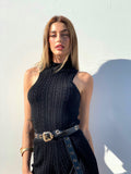 Completo a trecce nero