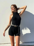Completo a trecce nero