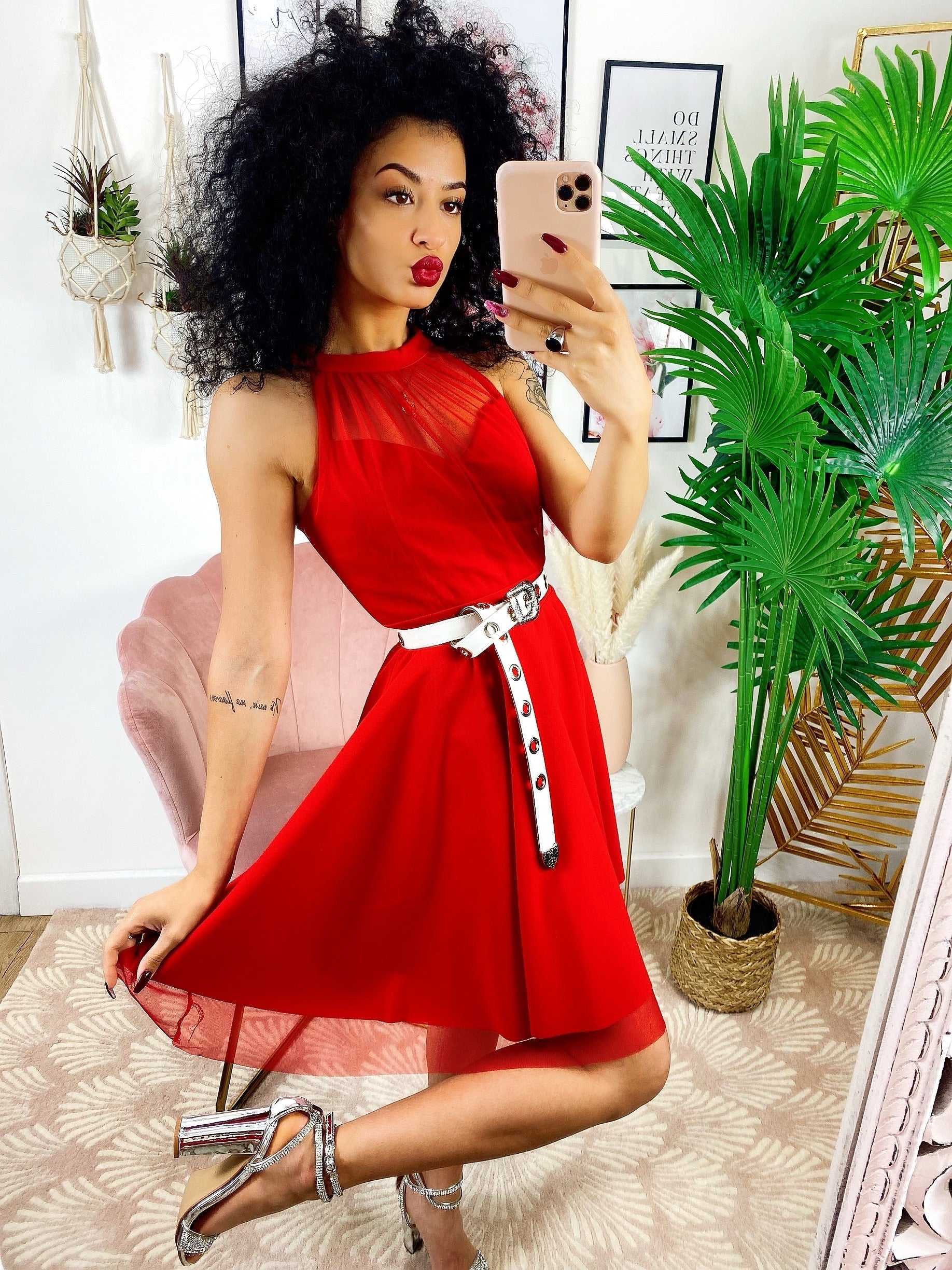 Abito principessa Summer rosso