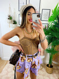 Short con Orsetti lilla