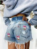 Short Levi’s Vintage con stampa Paperina bagno chiaro