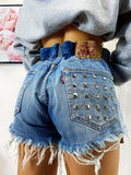 Short Levi’s Vintage con Borchie bagno medio