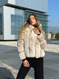 Eco-pelliccia Beige
