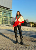 Maglione California rosso
