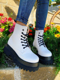 Biker Bianco para alta