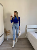 Body in ciniglia con frange