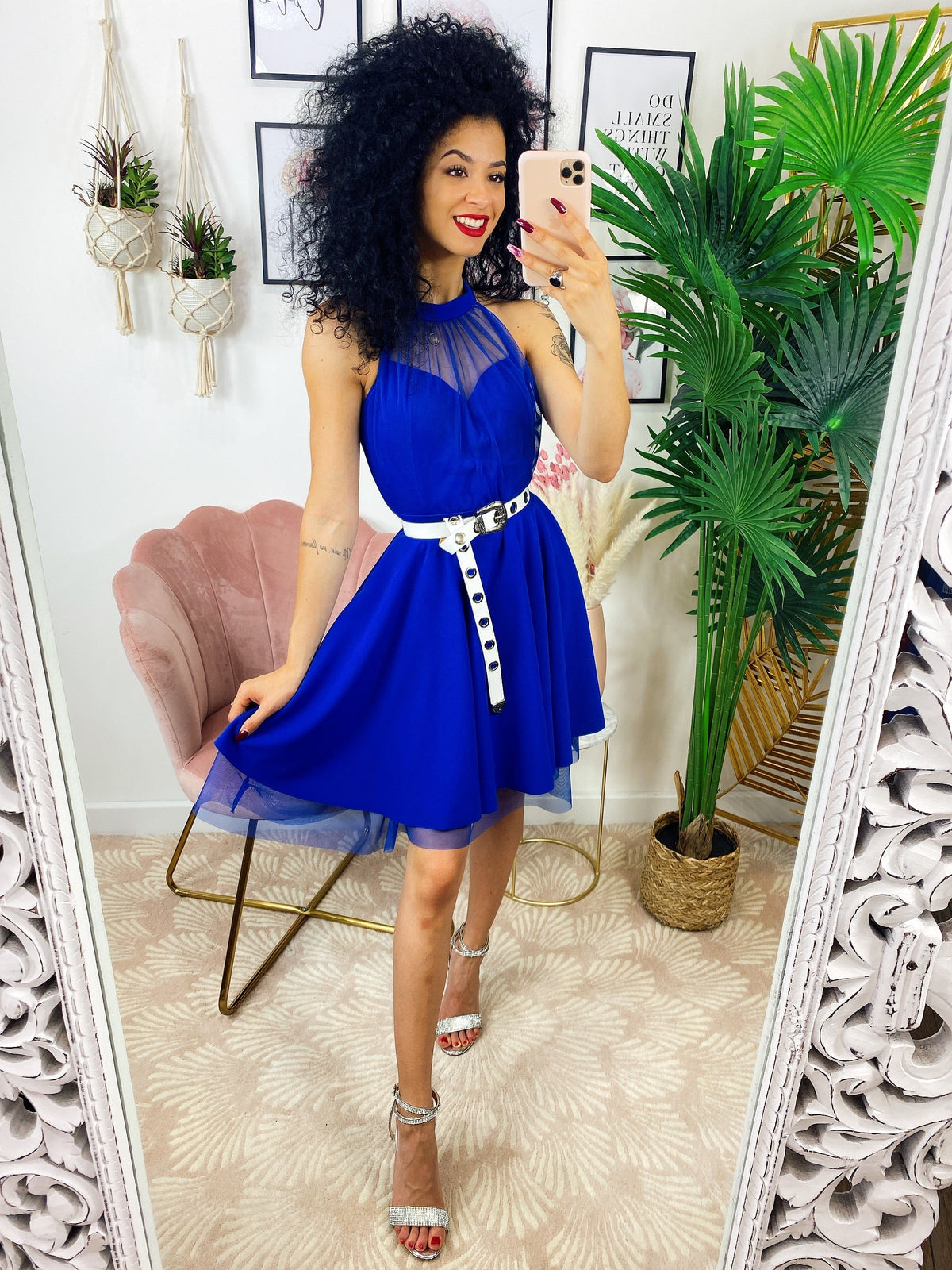 Abito principessa Summer Blu