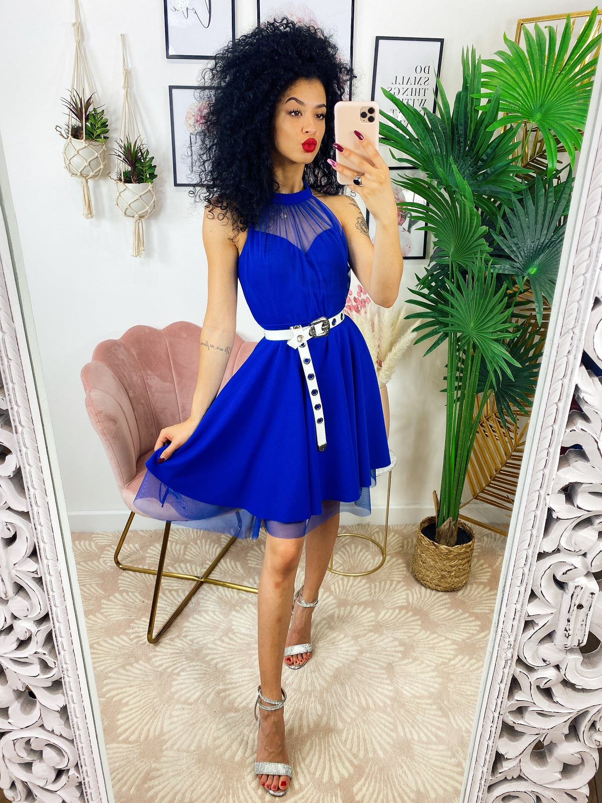 Abito principessa Summer Blu