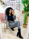 Completo Giacca e Pantalone Pied de Poule