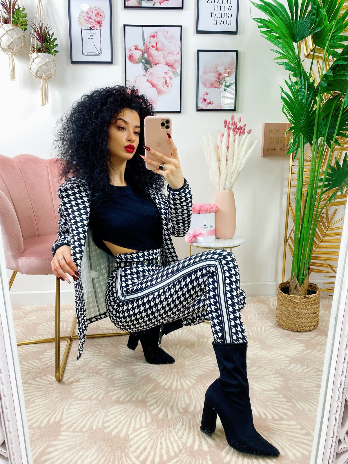 Completo Giacca e Pantalone Pied de Poule