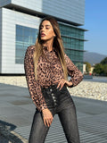 Camicia animalier