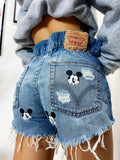 Short Levi’s Vintage con stampa topolino bagno medio chiaro