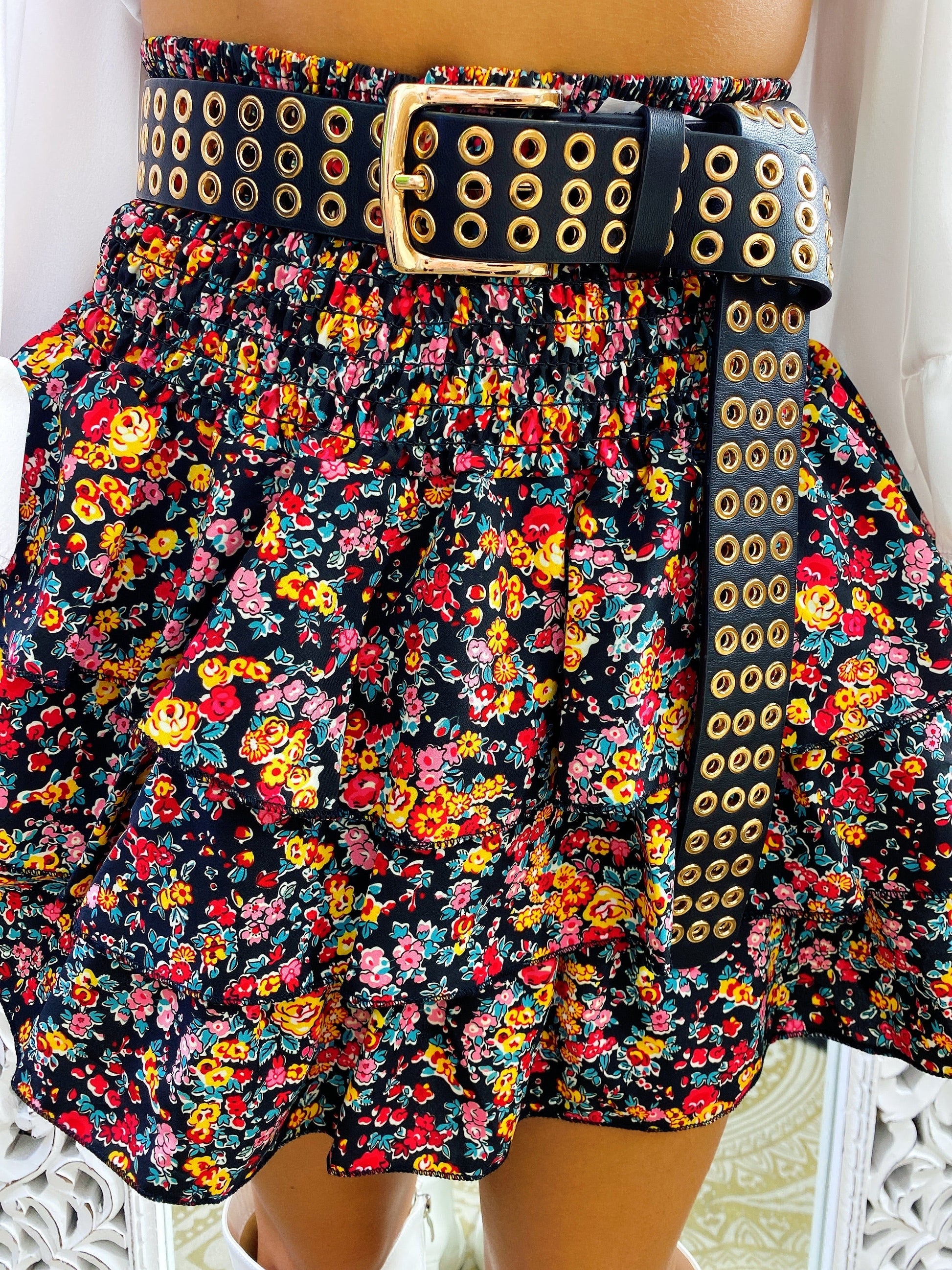Gonna a fiori colorati