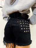 Short Levi’s Vintage con Borchie Nero