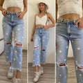 Jeans con stelle