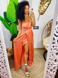 Dress Afrodite pesca