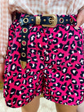 Short maculato Fucsia
